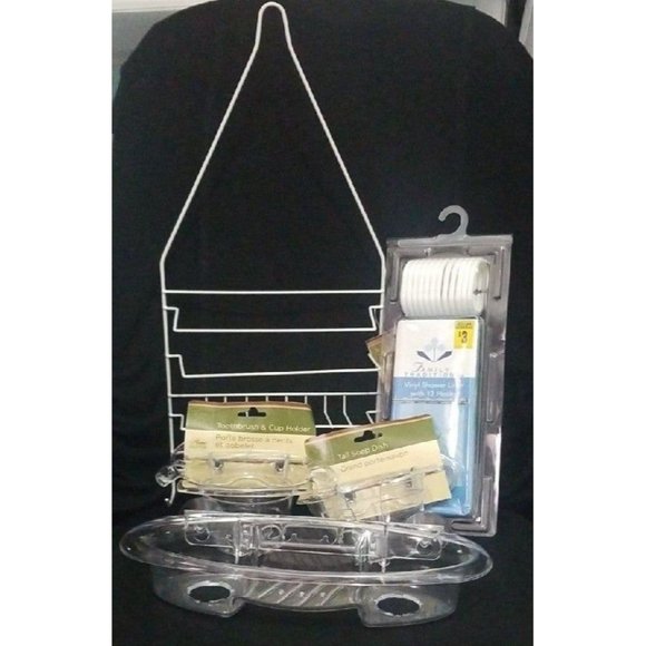 Family Traditiions Bath New Bathroom Accessory Bundle Of 5 Bathroom